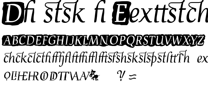 Devroye Extra font